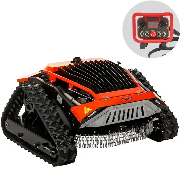 Stocker Titan 500  Ferngesteuerter Raupenmäher (Benzinmotor + Batterie)