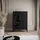 lookway Glasvitrine LUMI 103 x 41 x 130 cm Schwarz