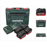 Metabo Metabo, Basis Set LiHD 18 V + 4x Akku 8,0 Ah +Â metaBOX )