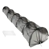 Kulturschutznetz Feinmaschig, Abdeckung Hochbeet, Insektenschutznetz, Pflanztunnel Aus Grünem Netzmaterial, Gartentunnel, Frühbeet Tunnel Als Vogelschutznetz, schutznetz Als Foliengewächshaus