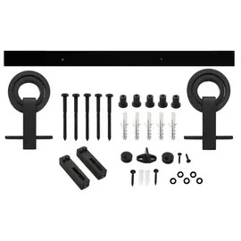 INTERSTEEL Schiebetürsystem 200 cm Modern Top Schwarz