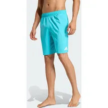 adidas Badeshorts, 8 Zoll, - Lucid Cyan / White - S