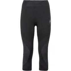 ODLO Damen Funktionsunterhose "SUW Bottom, black - odlo concrete grey, XL