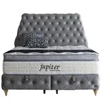 Villa Möbel Jupiter 100 x 200 cm Grau