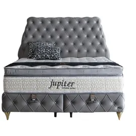 Villa Möbel Jupiter 100 x 200 cm Grau