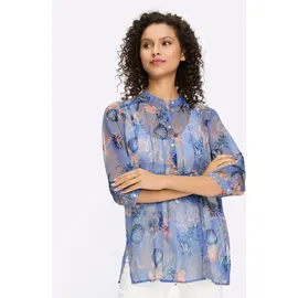 Heine Druck-Tunika blau 36