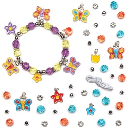 Bettelarmband-Bastelsets "Schmetterling" (pro Set 3) Schmuck Basteln