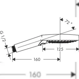 Hansgrohe Raindance Select S 120 3jet (26530000)