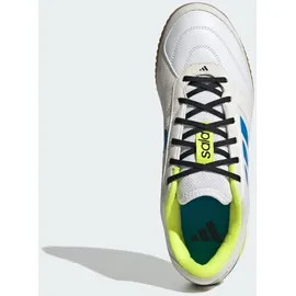 adidas Top Sala Competition II IN Hallenschuhe Herren Cloud White/Lucid Ray Blue/Solar Yellow 41 1/3
