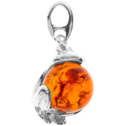 Ketten-Anhänger OSTSEE-SCHMUCK "Ostsee-Schmuck Anhänger Frosch Anhänger Frosch", weiß, Schmuckanhänger, Damen, 26 x 12mm, Silber 925 (Sterlingsilber), 2.9 g