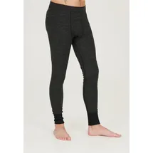 Whistler Lange Unterhose "BRADLEY", Herren, Gr. XL, grau (dunkelgrau), 45% Wolle, 45% Polyester, 10% Elasthan, meliert, Unterhosen Lange Unterhose, mit hohem Merinowolle-Anteil