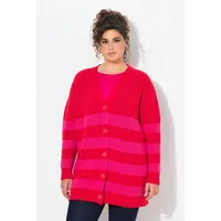 Ulla Popken Strickjacke in lychee | Gr.: 58-60