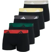 Adidas Herren Trunk Active Flex Cotton in Schwarz/Grau/Gold |