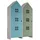 Vipack Kleiderschrank Set Casami Bruges 115,2 x 171,3 x 37 cm Weiß/Blau/Grün
