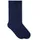 Von Jungfeld Merino Wollsocken 1 Paar Blau 36-40