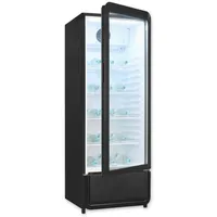Exquisit GKS220-GT-431D schwarz | 240 l Nutzinhalt | No Frost | 1–10 °C | Standgerät