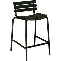 HOUE ReCLIPS Thekenstuhl Aluminiumgestell - Black