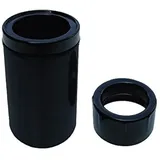 AquaForte Schwimmskimmer 160mm inklusive Reduzierung, schwarz