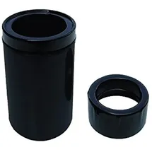 AquaForte Schwimmskimmer 160mm inklusive Reduzierung, schwarz
