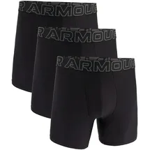 Under Armour Men's Performance Tech 6" 3 Pack Solid Boxer Briefs