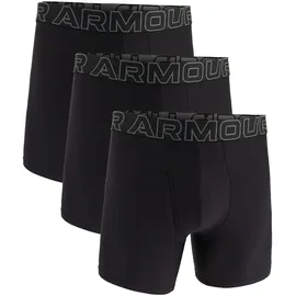 Under Armour Men's Performance Tech 6" 3 Pack Solid Boxer Briefs