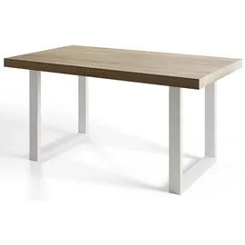 alpi möbel LOFT-U 140-240 x 77 x 80 cm sonoma
