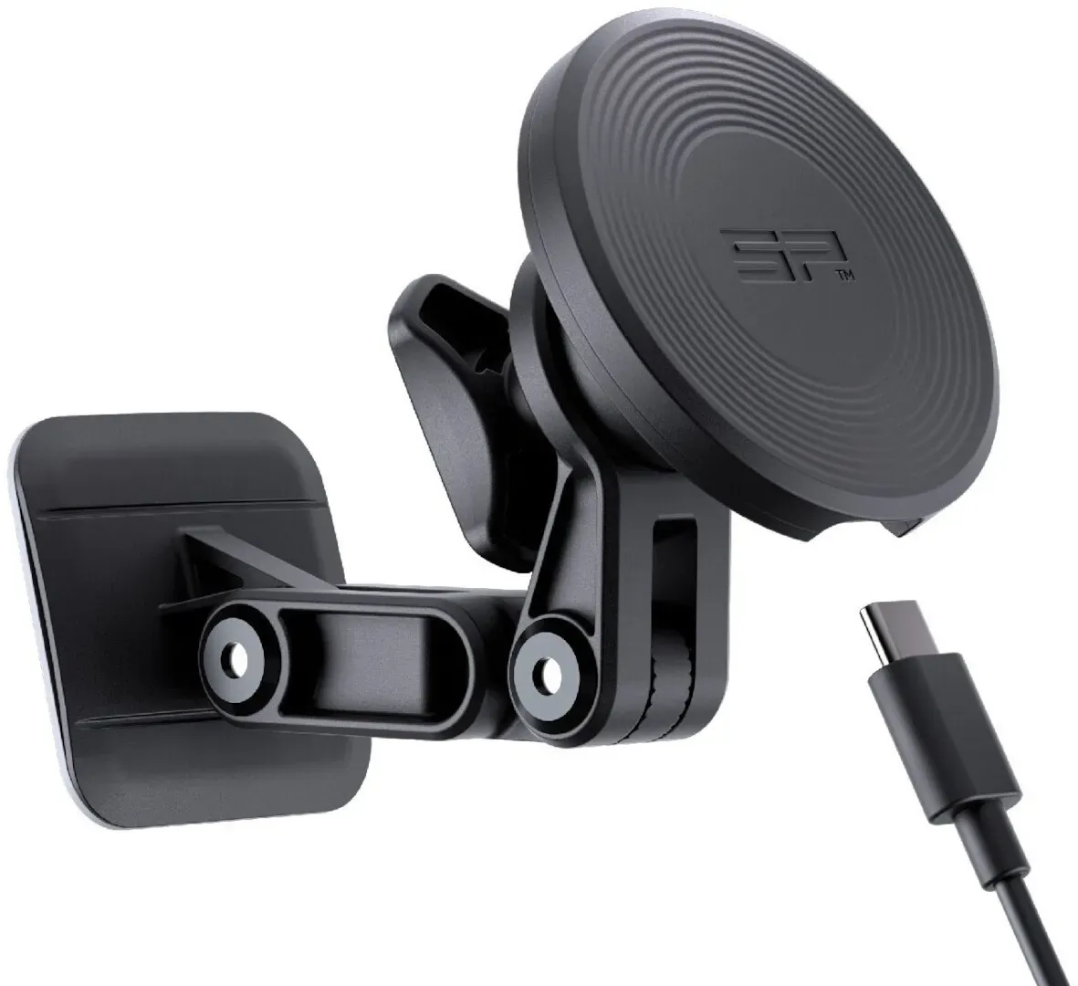 SP-Connect Smartphone Mount Charging Adhesive Mount Pro SPC+, schwarz