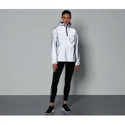 Tchibo - Reflektierender Windbreaker - Damen - Gr. 40 - silber
