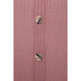 LASCANA Trägertop "mit Zierknopfleiste", Damen, Gr. 36/38, lila (beere), Piqué, Obermaterial: 69% Polyester (REPREVE), 28% Viskose, 3% Elasthan, unifarben, figurumspielend normal, Rundhals, Tops Trägertop, aus weicher Piqué-Qualität