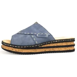 Rieker Pantolette blau