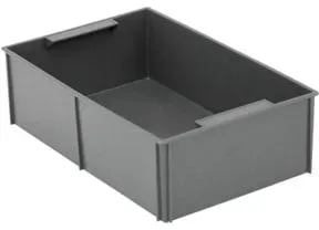 Bito Einsatzkästen EEK53123 für Kleinladungsträger B 530 mm x H 230 mm x T 179 mm, schwarz