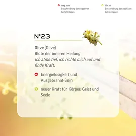 Hager Pharma Gmbh BACHBLÜTEN No.23 Olive Bio