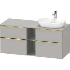 Duravit D-Neo Konsolenwaschtischunterbau wandhängend Betongrau Matt 1400x550x664 mm à DE4970R3407000 DE4970R34070000,