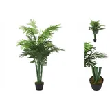 vidaXL Palme Künstlich 18 Blätter 80 cm Grün