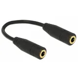 DeLock Adapter Klinke 3,5mm Buchse > 3,5mm Buchse 13,0m (65896)