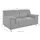 Home Affaire 1,5-Sitzer HOME AFFAIRE "Jamie, Sofa mit kompakten Stellmaßen für kleine Räume, Breite 145cm", braun (café), B:145cm H:72cm T:80cm, Sofas