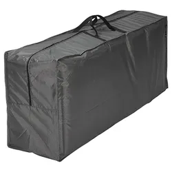 Gartenmöbel-Schutzhülle AEROCOVERS "Kissen-Schutz-Tasche, TOPSELLER", grau (anthrazit), B:32cm H:50cm L:125cm, Polyester, Planen, Atmungsaktive Tragetasche zur Aufbewahrung von Kissen und Auflagen