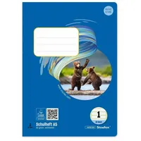 Staufen Staufen® Schulhefte Style Lineatur 1 liniert Rand, rundum