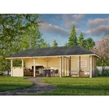 Palmako Bianca 8,76 x 3,19 m Natur