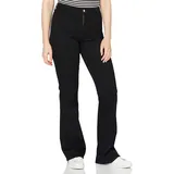 Wrangler Flare Jeans mit High Waist in Schwarz-W29 / L34