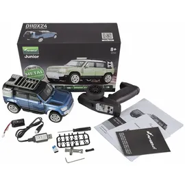 AMEWI RC-Auto D110X24 Metall Scale Crawler 4WD 1:24 RTR blau
