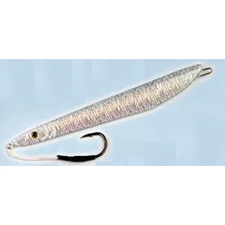 Pilker Speedpilker Norwegenpilker Speedjig Jigger Jig Motion Arrows Modell II, Gewicht:60g;Farbe:Silber