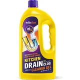 WoldoClean Rohrreiniger Küche Gel 1000ml - extra stark Fettlöser Spüle