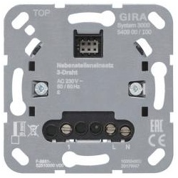 Gira System 3000 Nebenstelleneinsatz 3-Draht