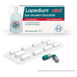 Hexal Lopedium akut bei akutem Durchfall Hartkapseln