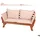 deluke Odense 195 x 72 x 75 cm Braun