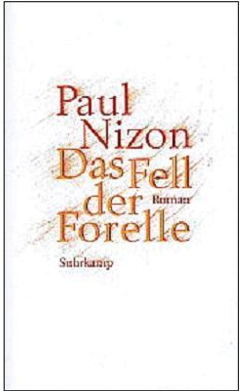Das Fell Der Forelle - Paul Nizon, Gebunden