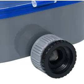vidaXL Bewässerungstimer 2 Ausgänge Blau
