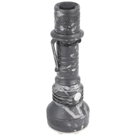 AceBeam LED-Taschenlampe L18 im silber schwarzen Camouflage Design