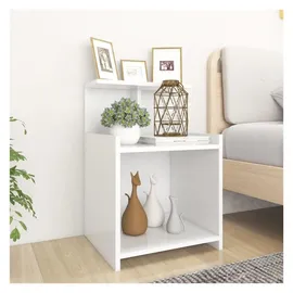 vidaXL Nachtschrank 2 Stk. 40 x 35 x 60 cm Weiß